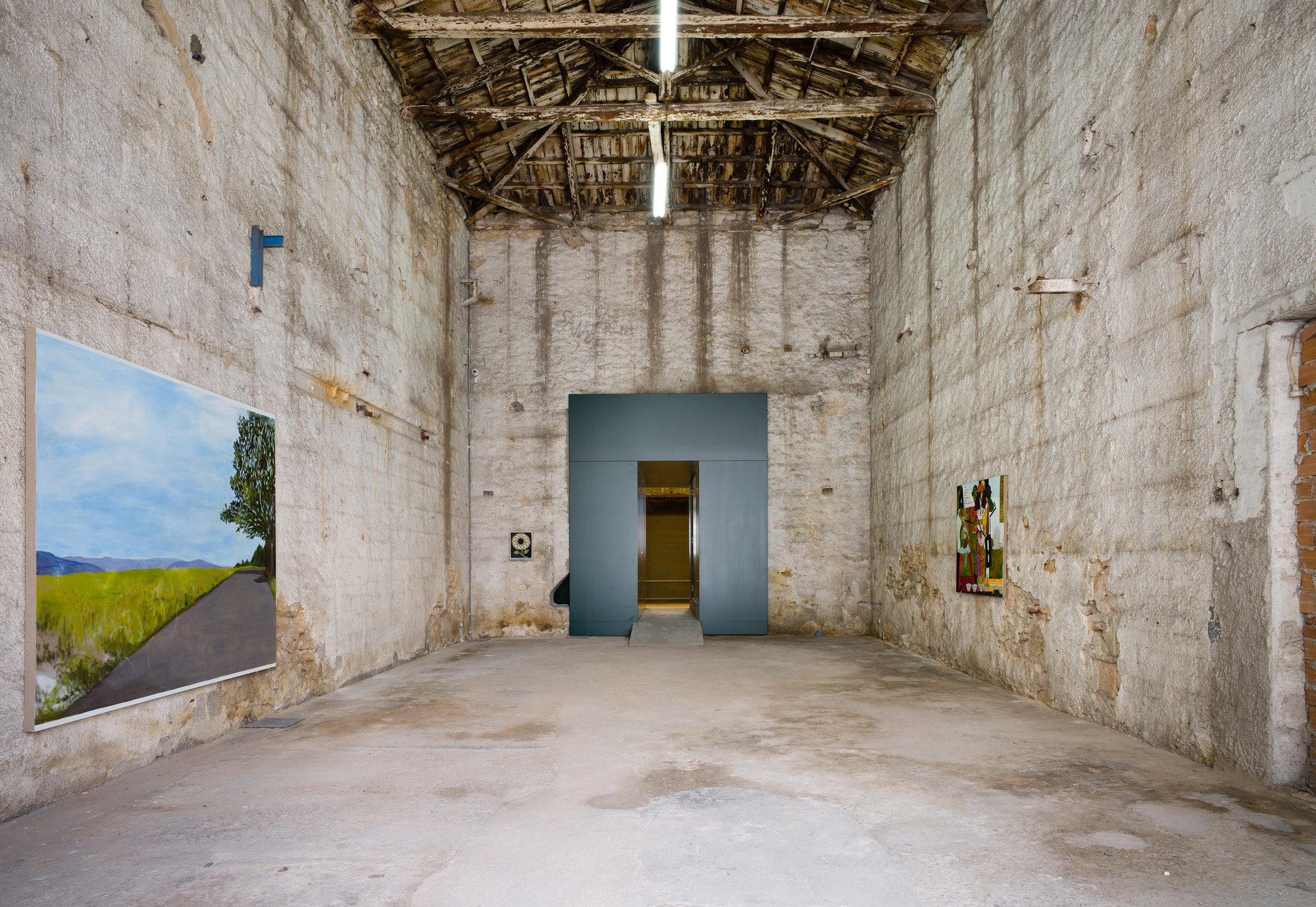 Installation view, Leidy Churchman, Snowlion, Rodeo, Piraeus, 2018