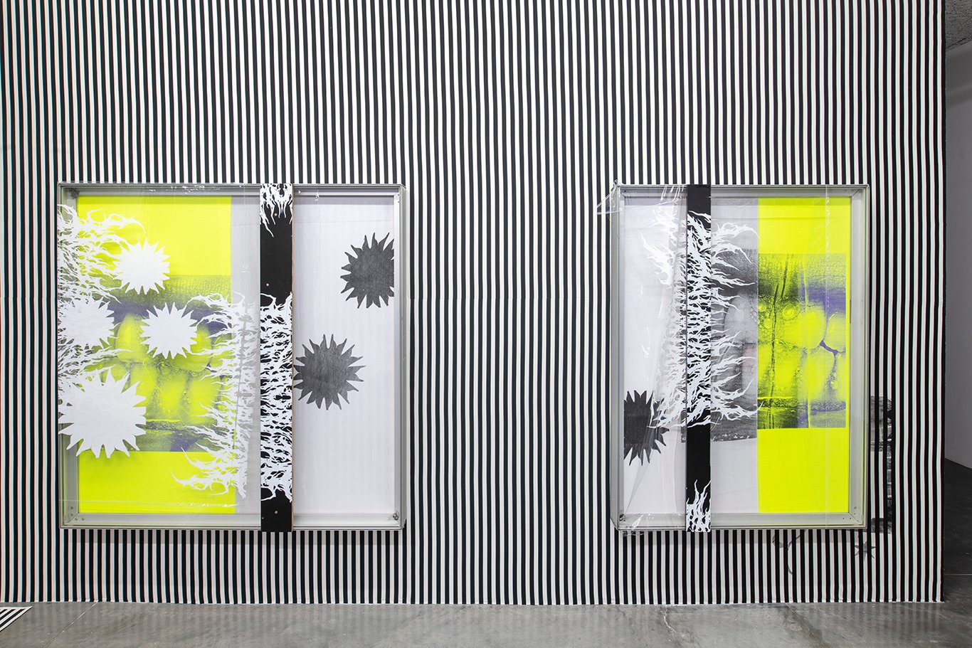Installation view, David Douard, O’ Ti’ Lulaby, frac île-de-france, le plateau, Paris, 2020