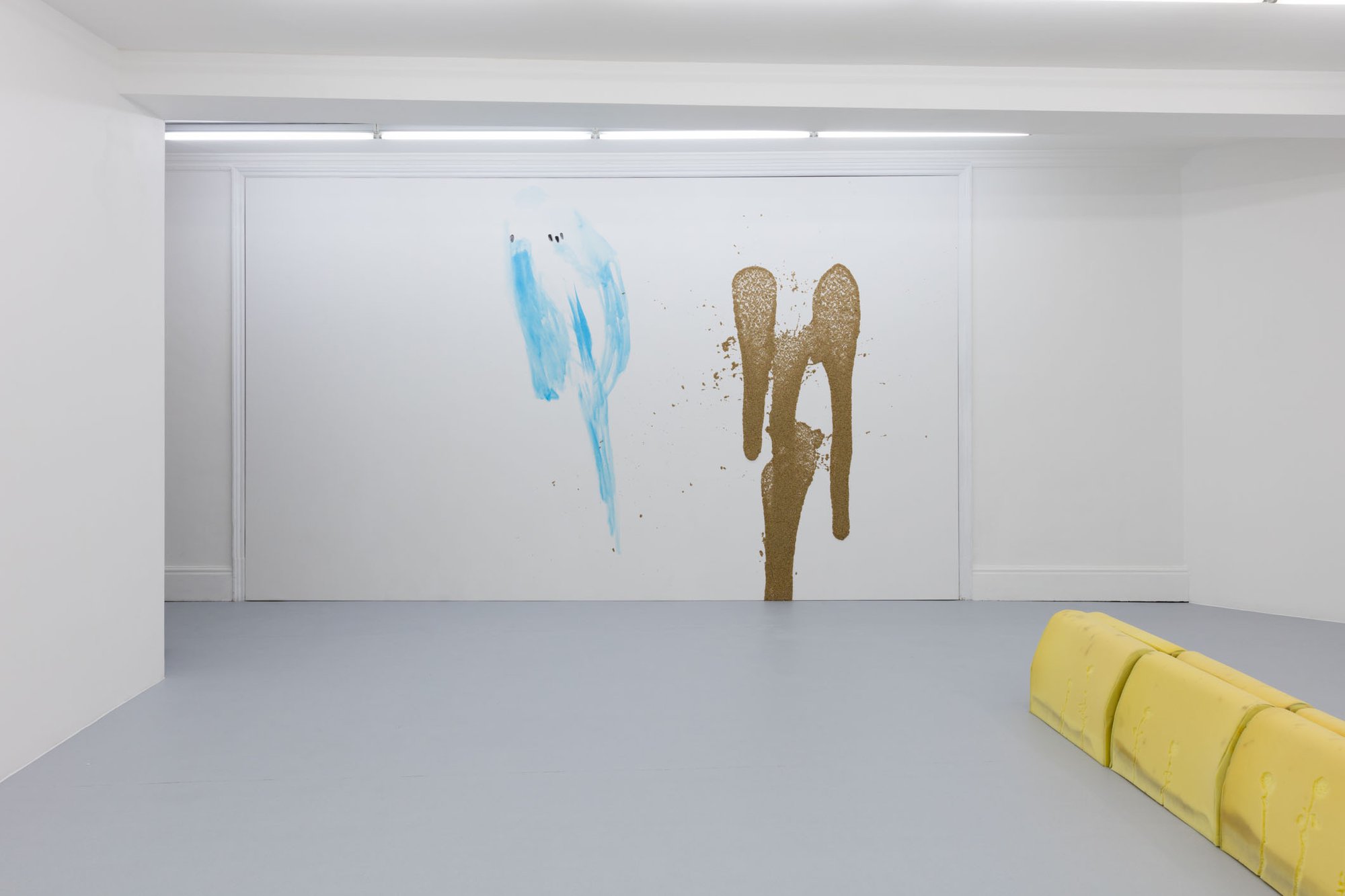 Installation view, Ian Law, you’re adjusting, Rodeo, London, 2015