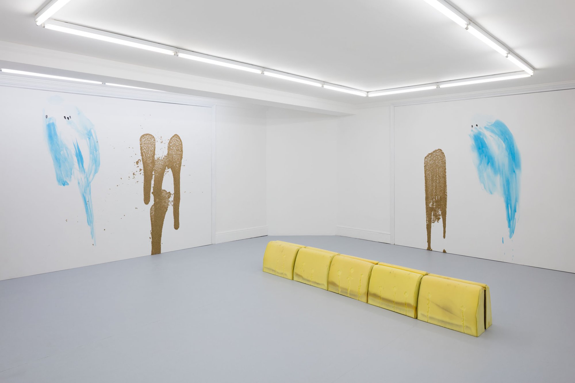 Installation view, Ian Law, you’re adjusting, Rodeo, London, 2015