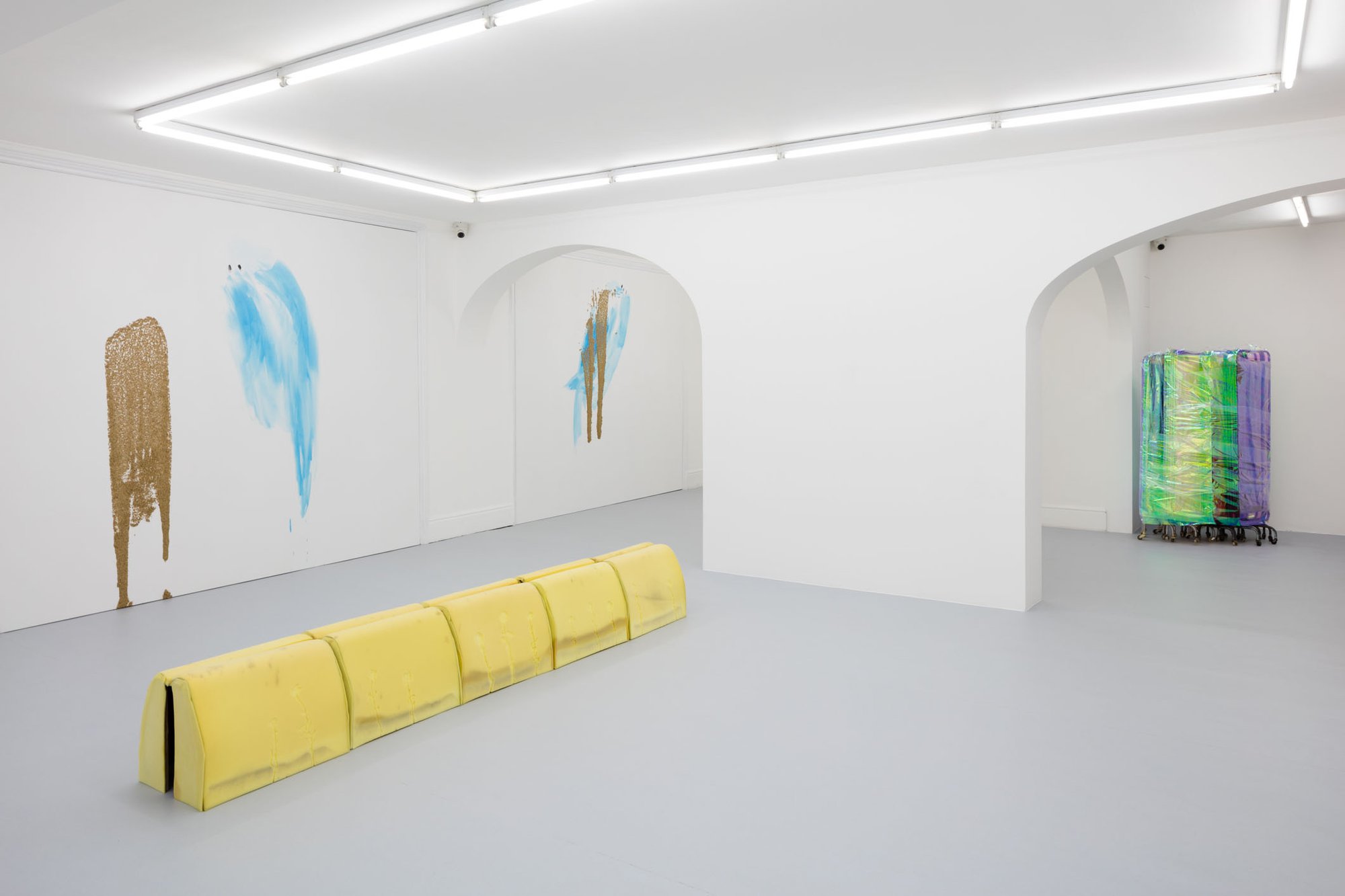 Installation view, Ian Law, you’re adjusting, Rodeo, London, 2015