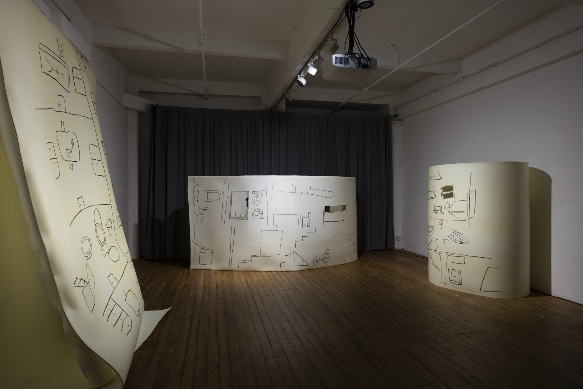 Ian Law, Ian Law, performance view, Chisenhale Gallery, 2015