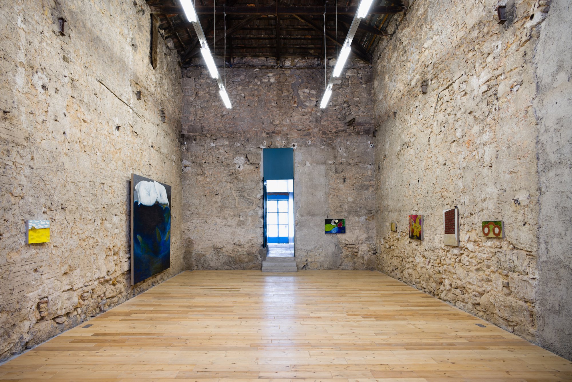 Installation view, Leidy Churchman, Snowlion, Rodeo, Piraeus, 2018