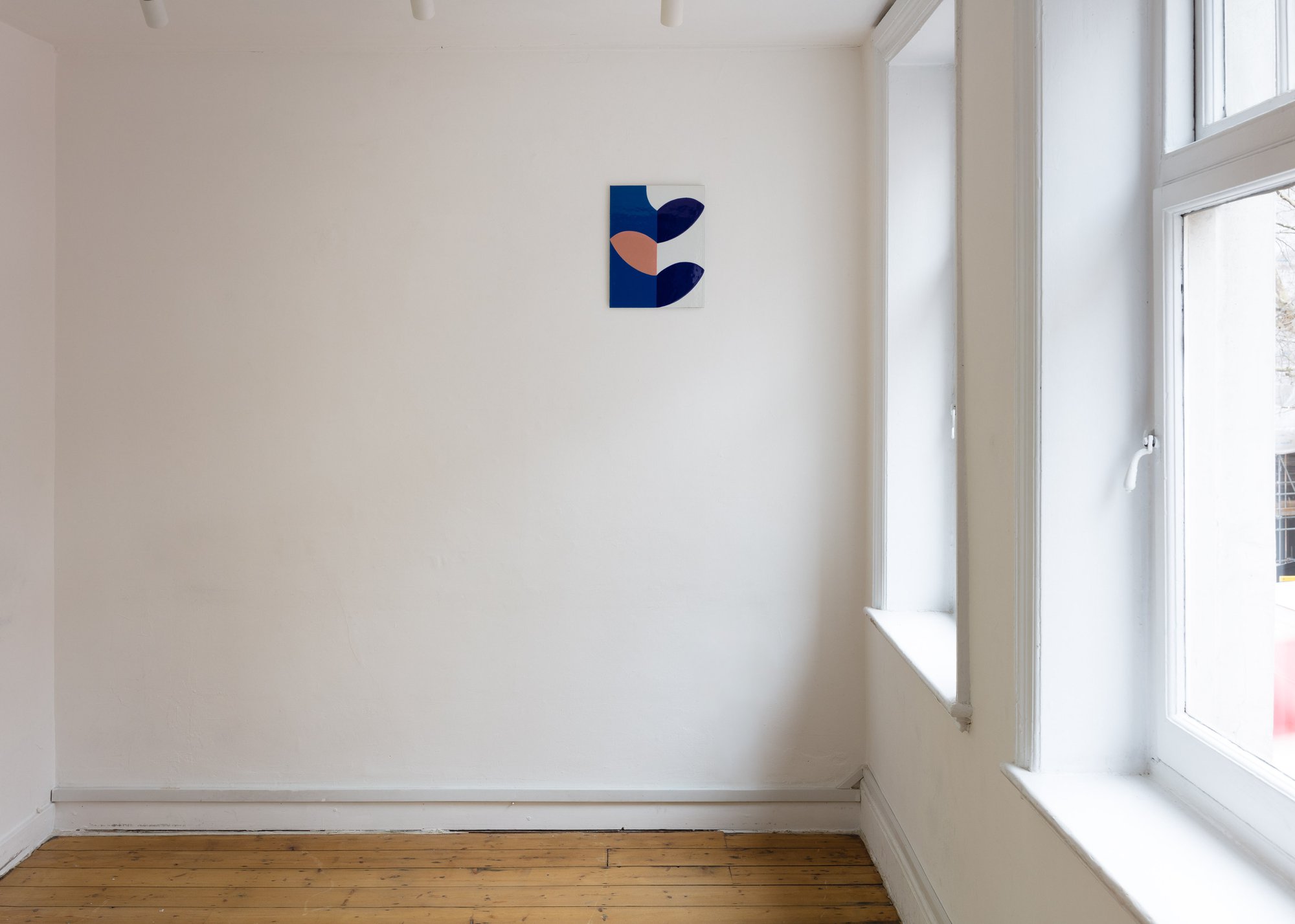Installation view, Ulrike Müller, The Walls Do Not Fall, Rodeo, London, 2019