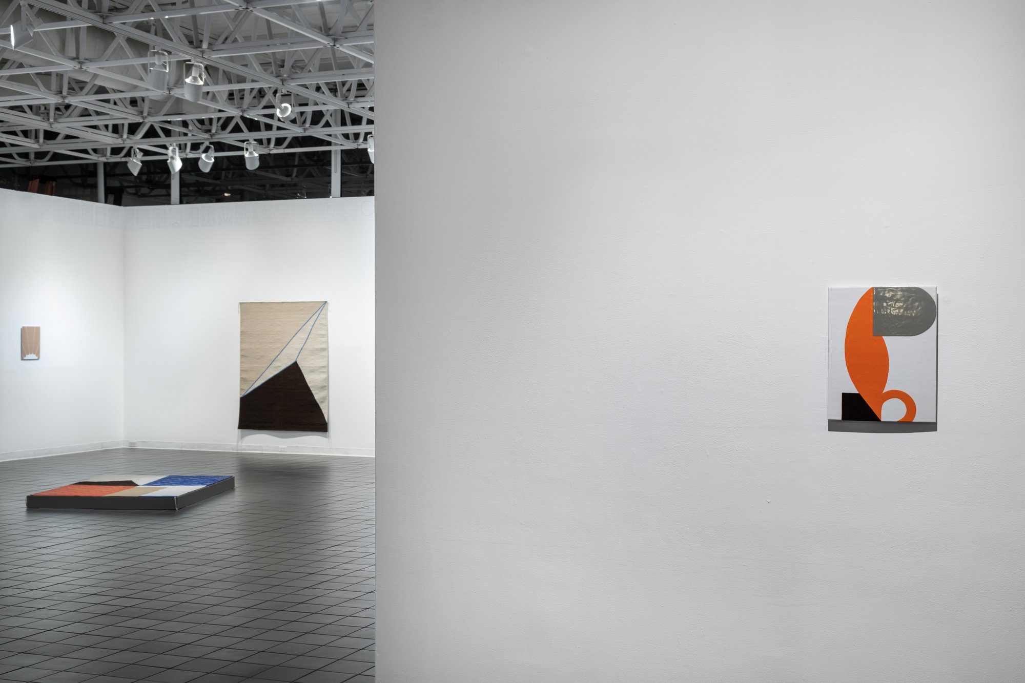 Installation view, Ulrike Müller, Or Both, The Galleries at Moore, Philadelphia, 2019