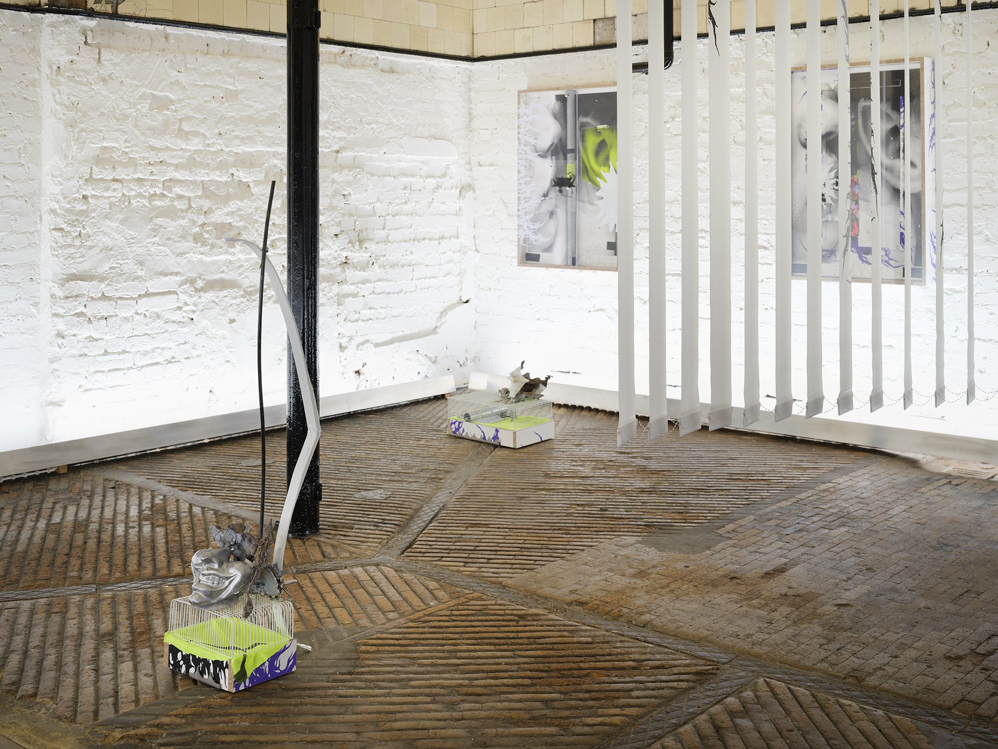 Installation view, David Douard, O&#x27; thee lil&#x27;, Rodeo, London, 2021