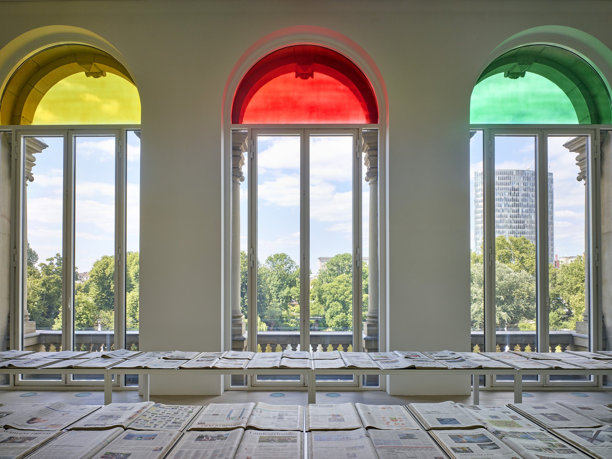 Installation view, Banu Cennetoğlu, Banu Cennetoğlu, K21 Ständehaus, Kunstsammlung Nordrhein-Westfalen, Düsseldorf, 2019