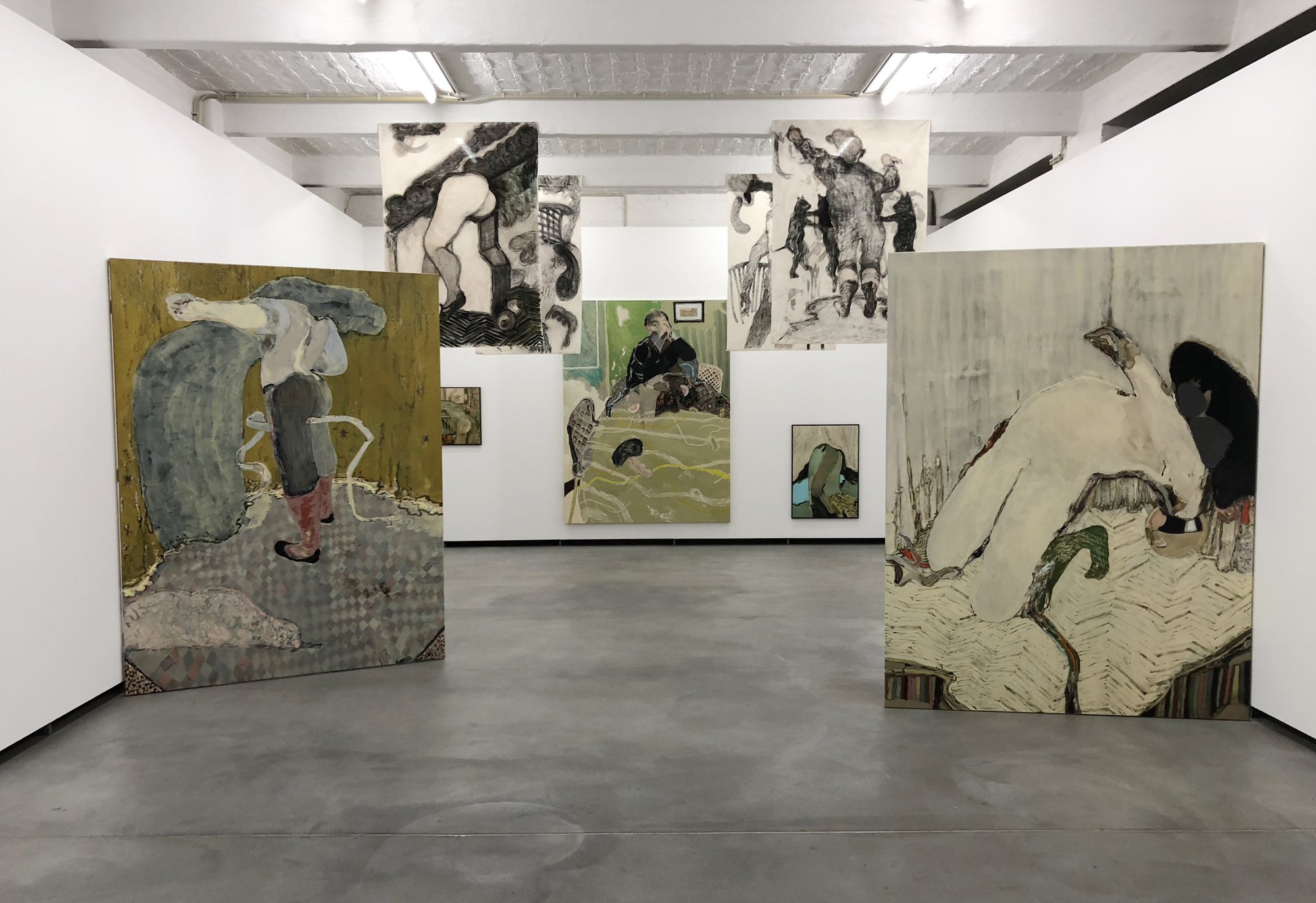 Guglielmo Castelli, Installation view, Goodmorning Bambino, Künstlerhaus Bethanien, Berlin, 2018
