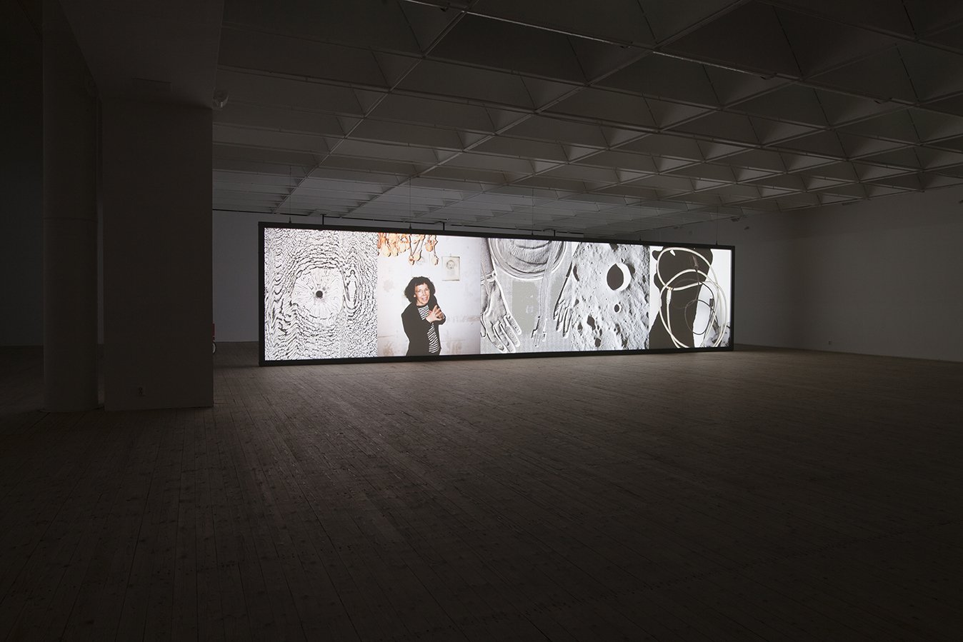 James Richards, Installation view, Speed (with Leslie Thornton), Künstlerhaus Stuttgart, Stuttgart, 2018