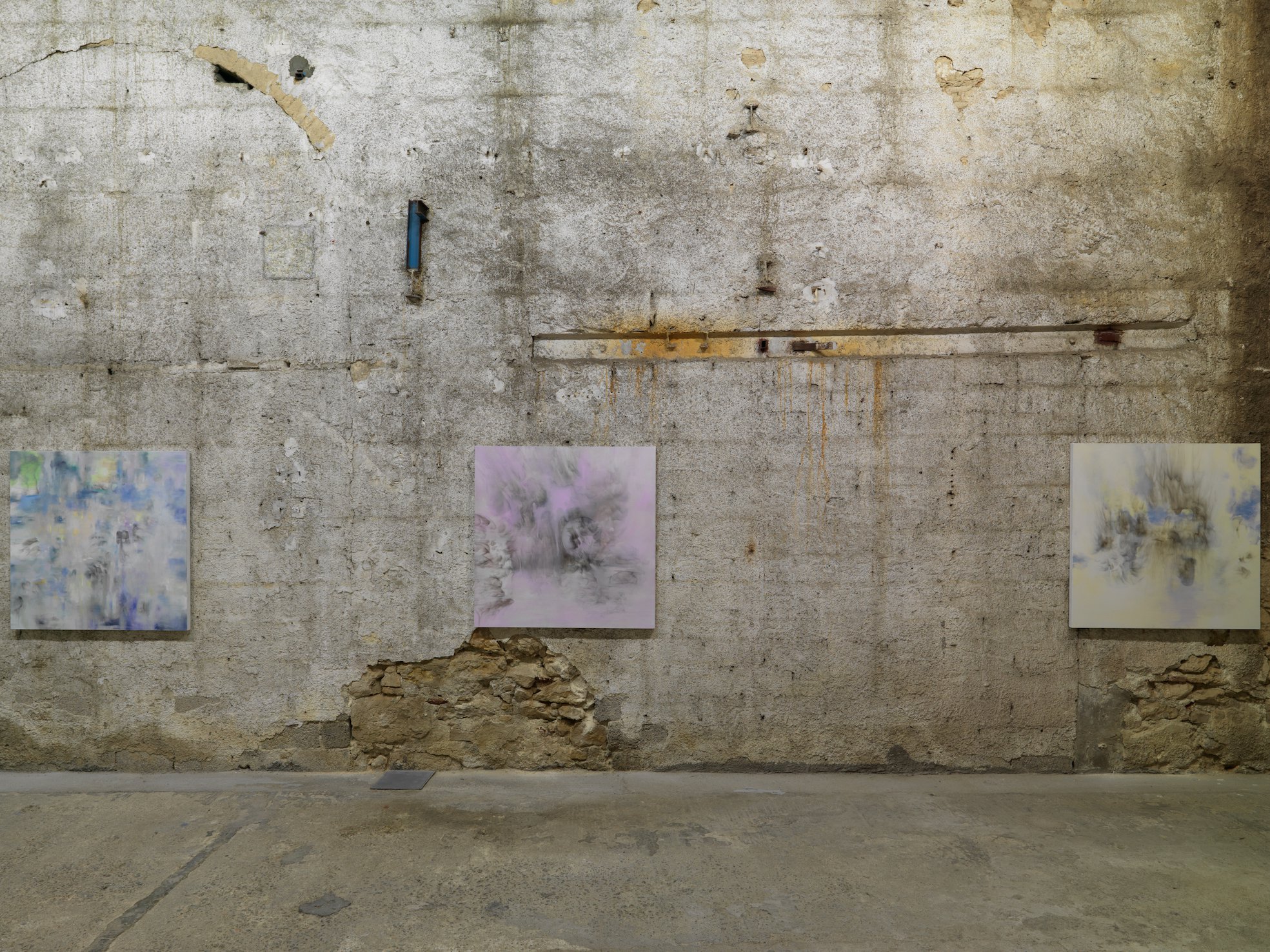 Installation view, Eftihis Patsourakis, Ζωγραφική, Rodeo, Piraeus, 2023