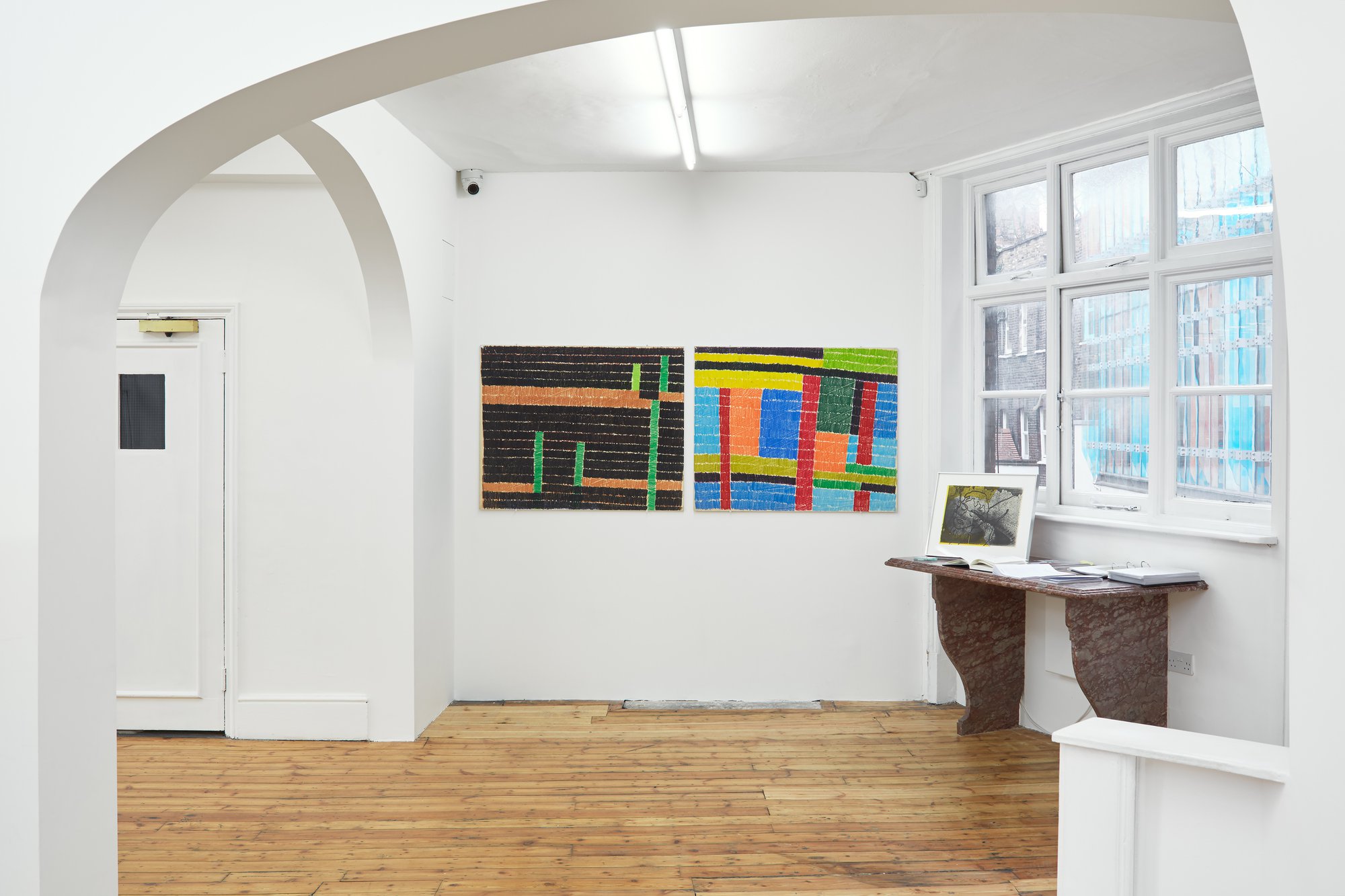 Installation view, Lukas Duwenhögger, Made in Hot Weather (Part II), Rodeo, London, 2014