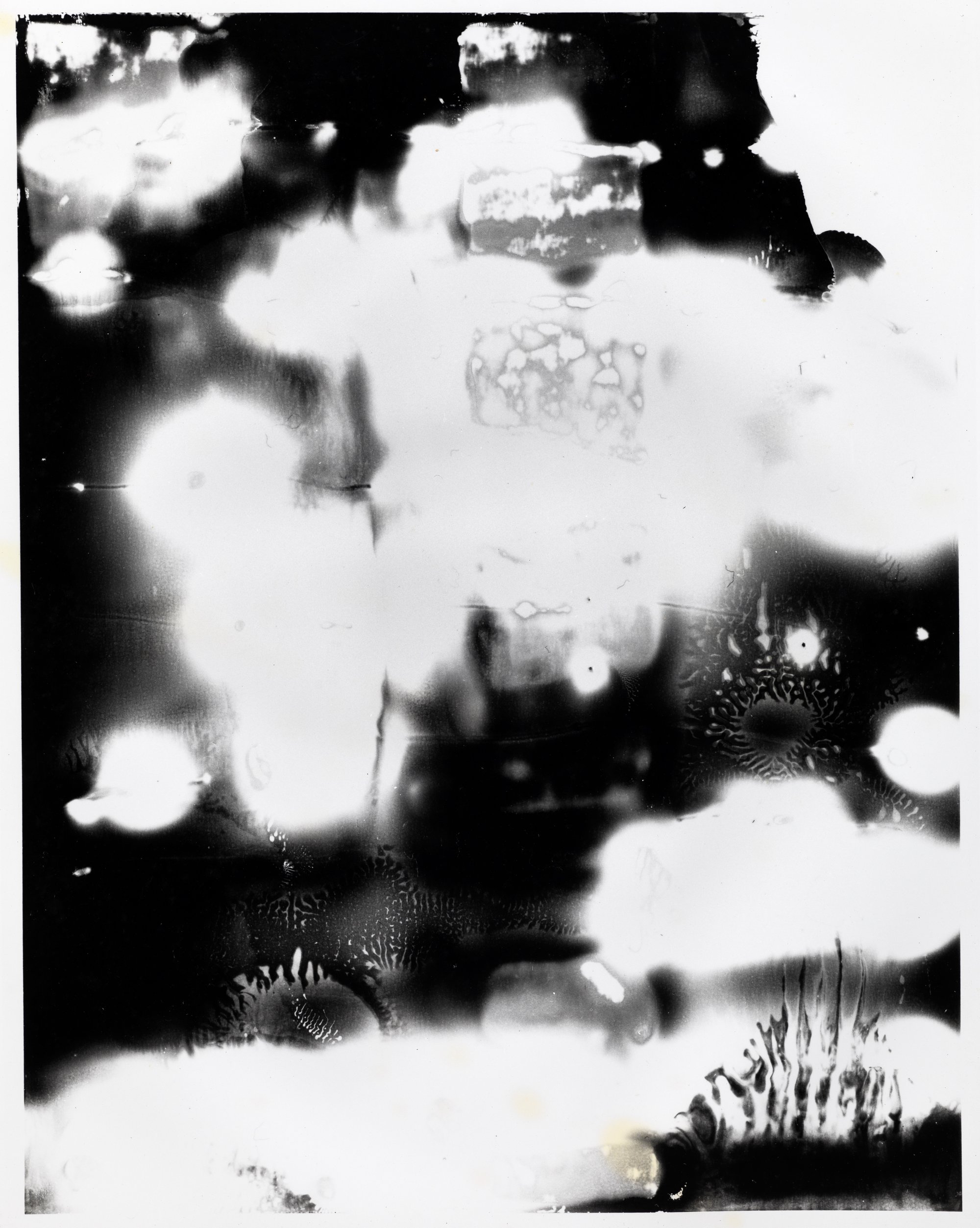 Shinro Ohtake, Retina/Dark Fever 13, gelatine silver print, 55.7 x 45.5 cm (21 7/8 x 17 7/8 in), 1990