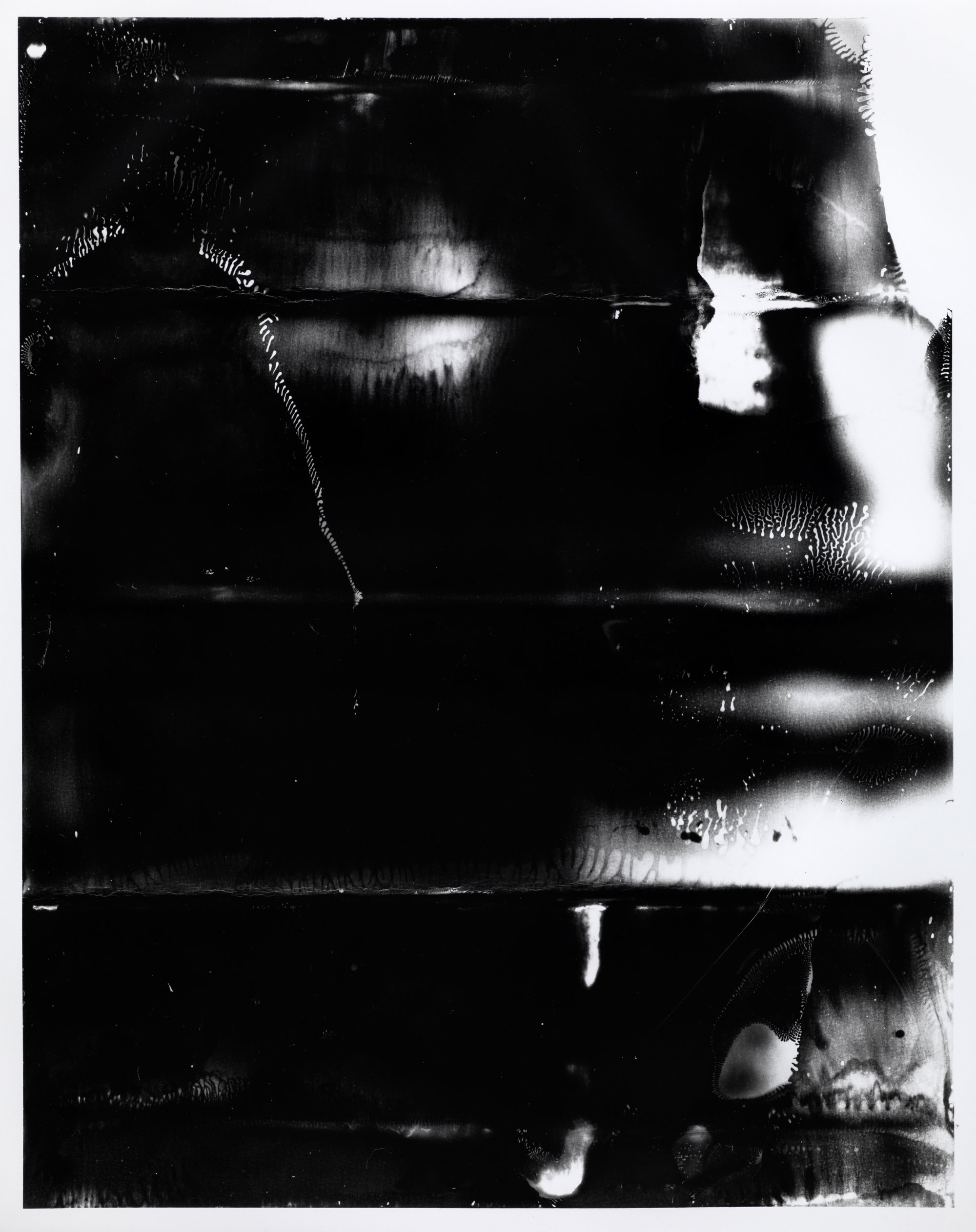 Shinro Ohtake, Retina/Dark Fever 20, gelatine silver print, 55.7 x 45.5 cm (21 7/8 x 17 7/8 in), 1990