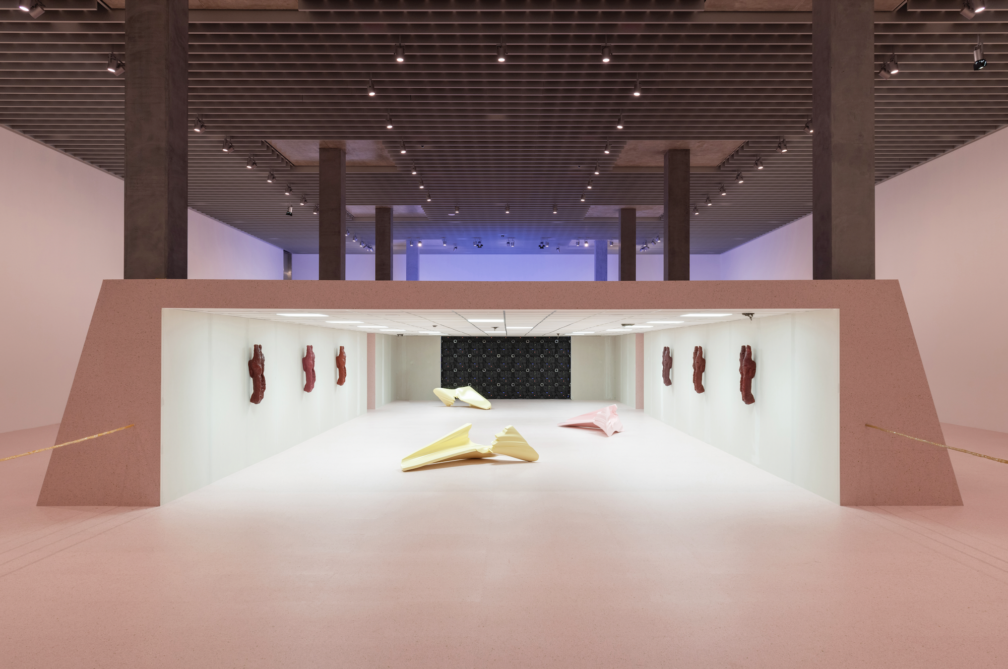 Installation view, Shahryar Nashat, Streams of Spleen, MASI Lugano, Lugano, 2024