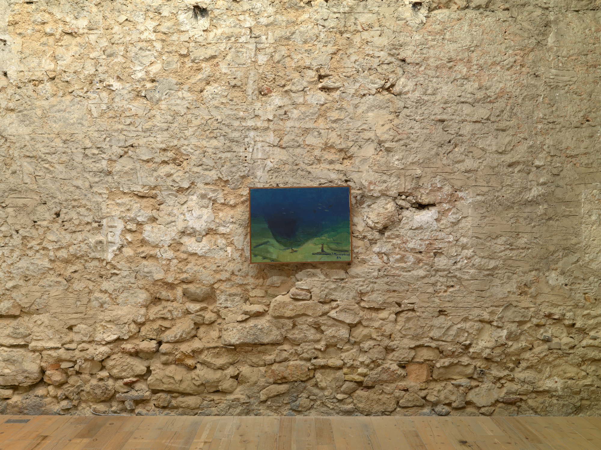 Installation view, Yiannis Maniatakos, The Sea Said Yes, Rodeo, Piraeus, 2023.
