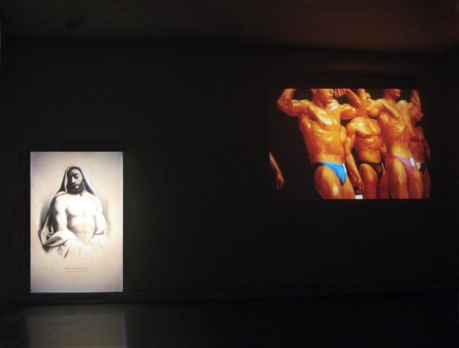 Christodoulos Panayiotou, Never Land, slideshow, three snychonized projectors, 2008